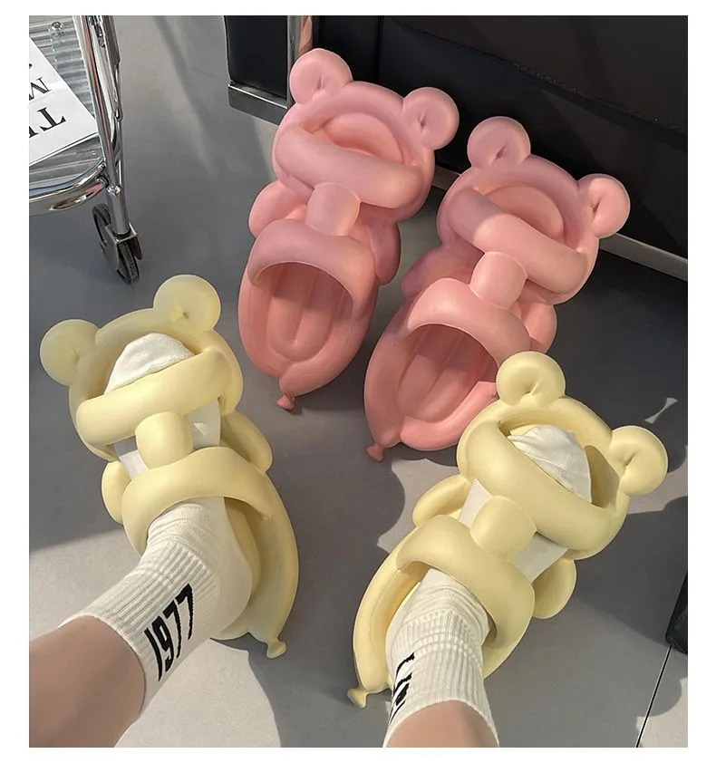 Bubslide™ Balloon Bear Bubble Slippers - Image 2