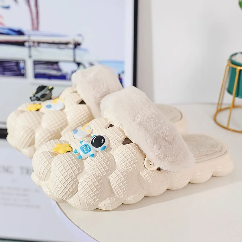 Bubslide™ Fluffy Fun Charms Bubble Slides with Fur - Image 3