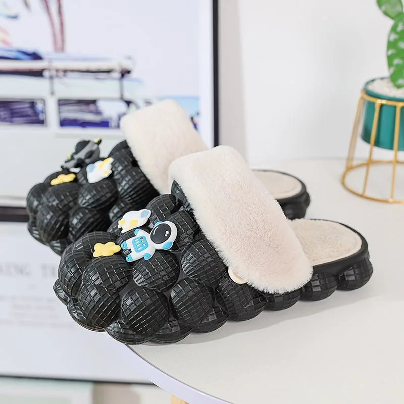 Bubslide™ Fluffy Fun Charms Bubble Slides with Fur - Image 4