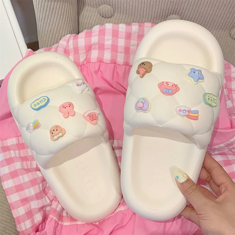 Bubslide™ Cartoon Bread Bubble Slippers - Image 2